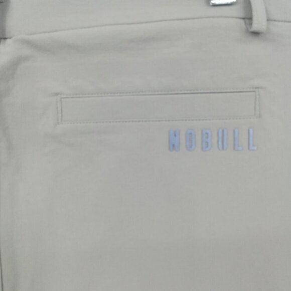 NoBull Golf Tour Pants Khaki Stretch Pocket Trouser  Size 36 x 32R Performance - Picture 7 of 10
